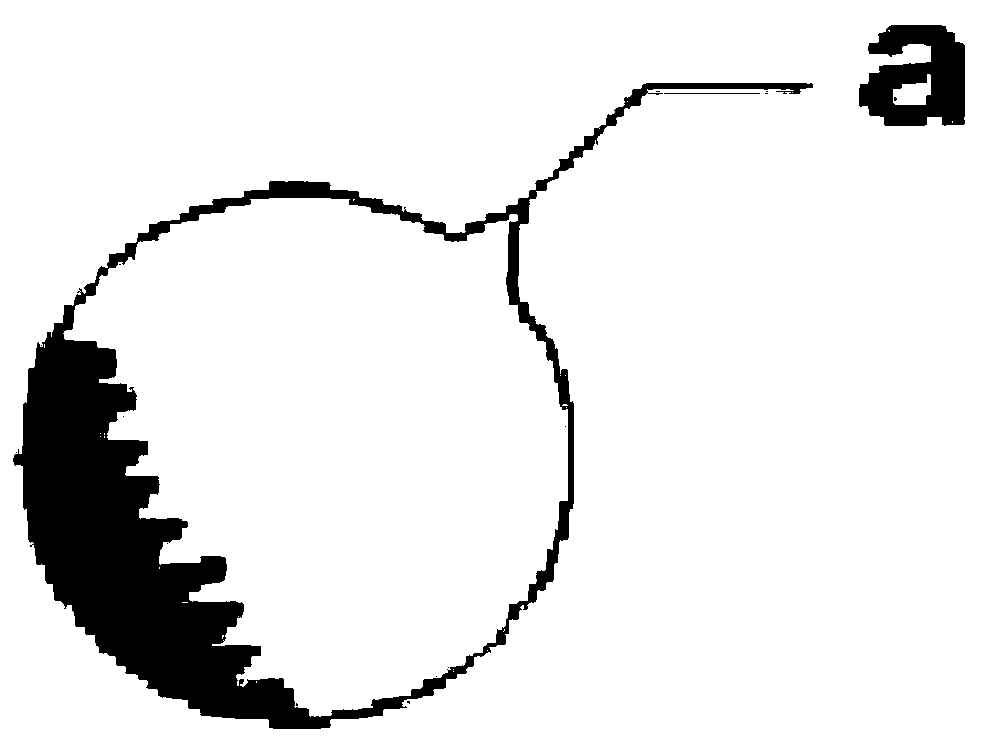 Physical non-stick pan with concave-convex structure and preparation method thereof