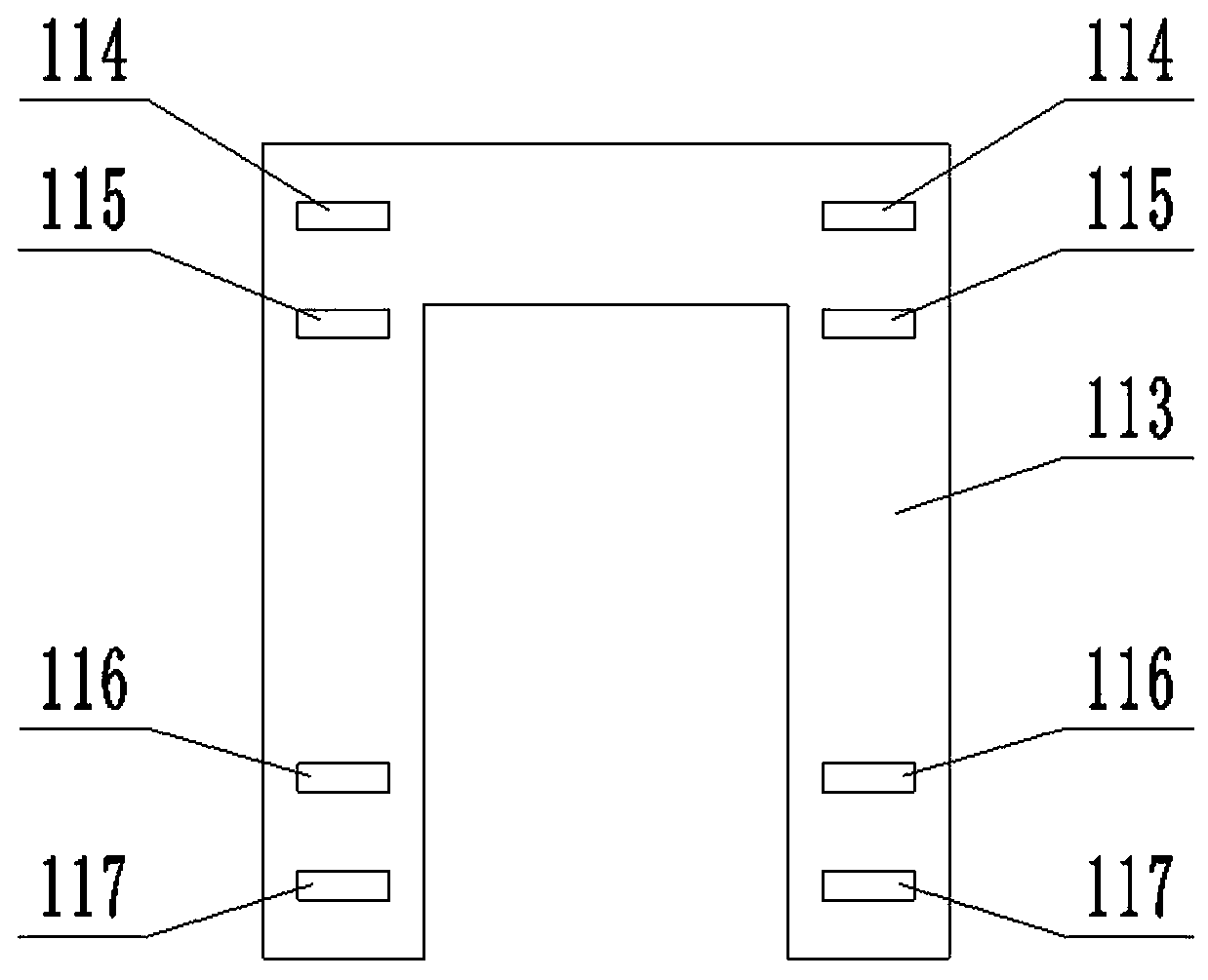 A kind of outer circle ultrasonic honing device