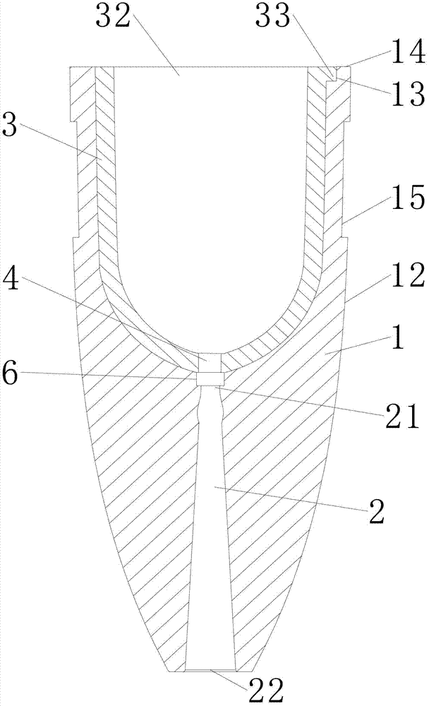 Wine decanting device