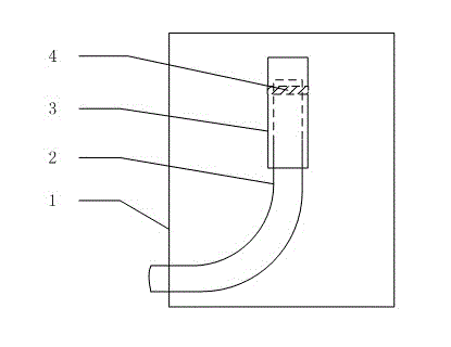 Device for quantificationally regulating water level of constructed wetlands