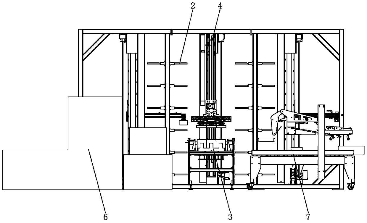 Inner box packing assembly line and related inner box packing method thereof