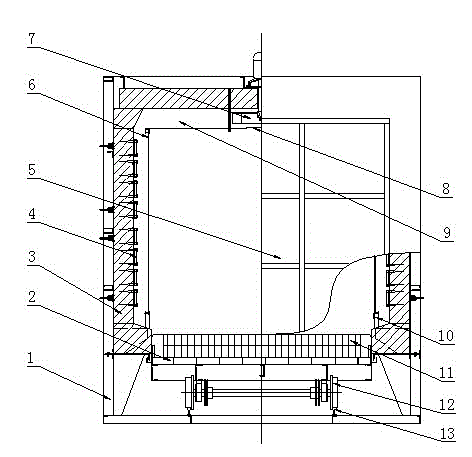 Shaft oxidation annealing furnace