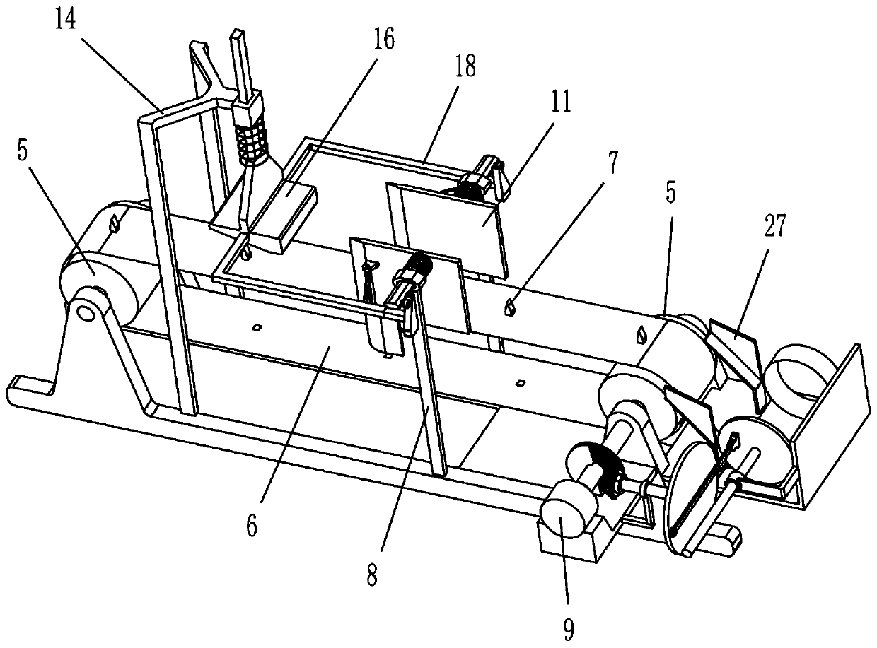 Rapid coconut peeling device