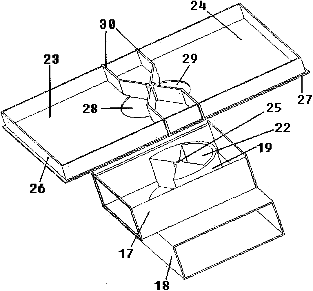 Heat accumulation type super-low calorific value fuel gas treatment and energy utilization device