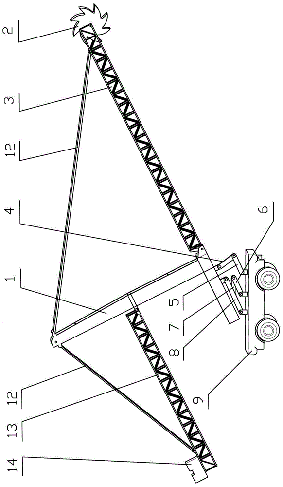 Servo Drive Link Mechanism Electric Bucket Wheel Stacker Reclaimer