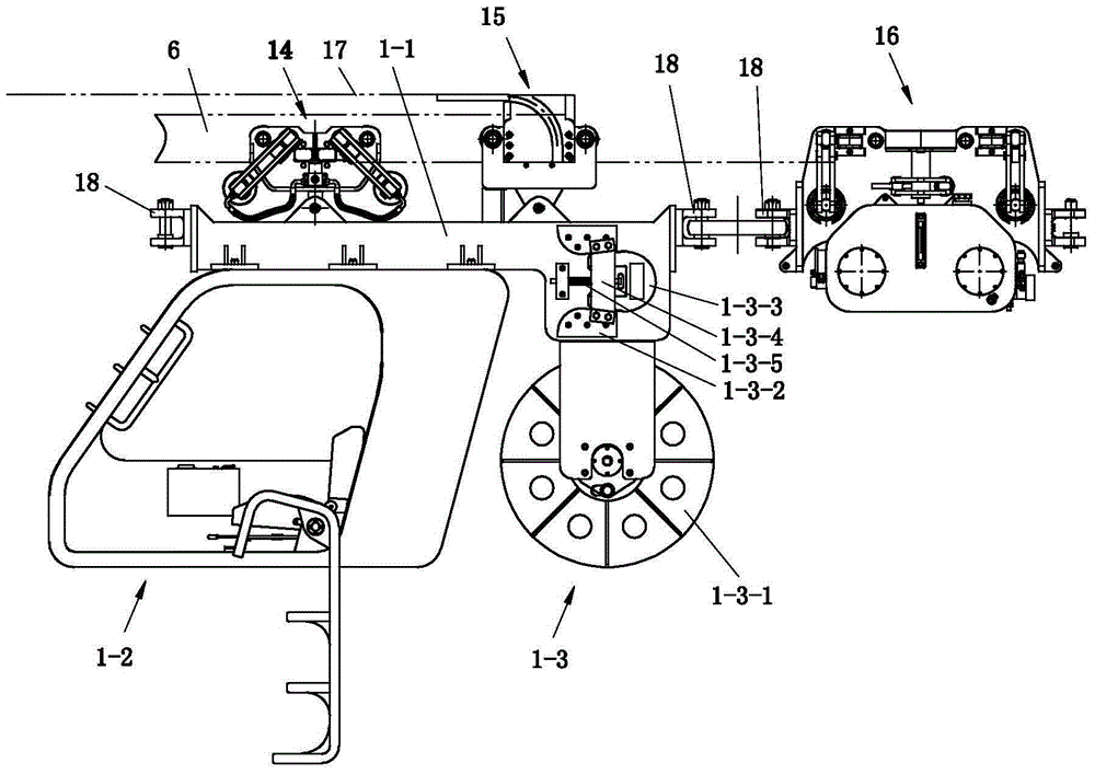 Self-driving Rope Traction Monorail Crane System