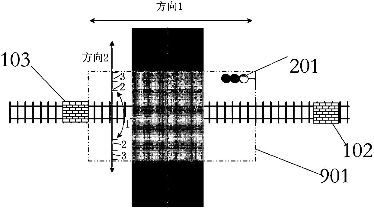 Tramcar intersection safe region control device based on onboard equipment