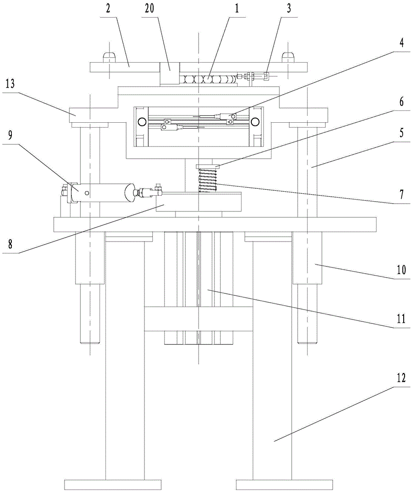 Jacking rotary table