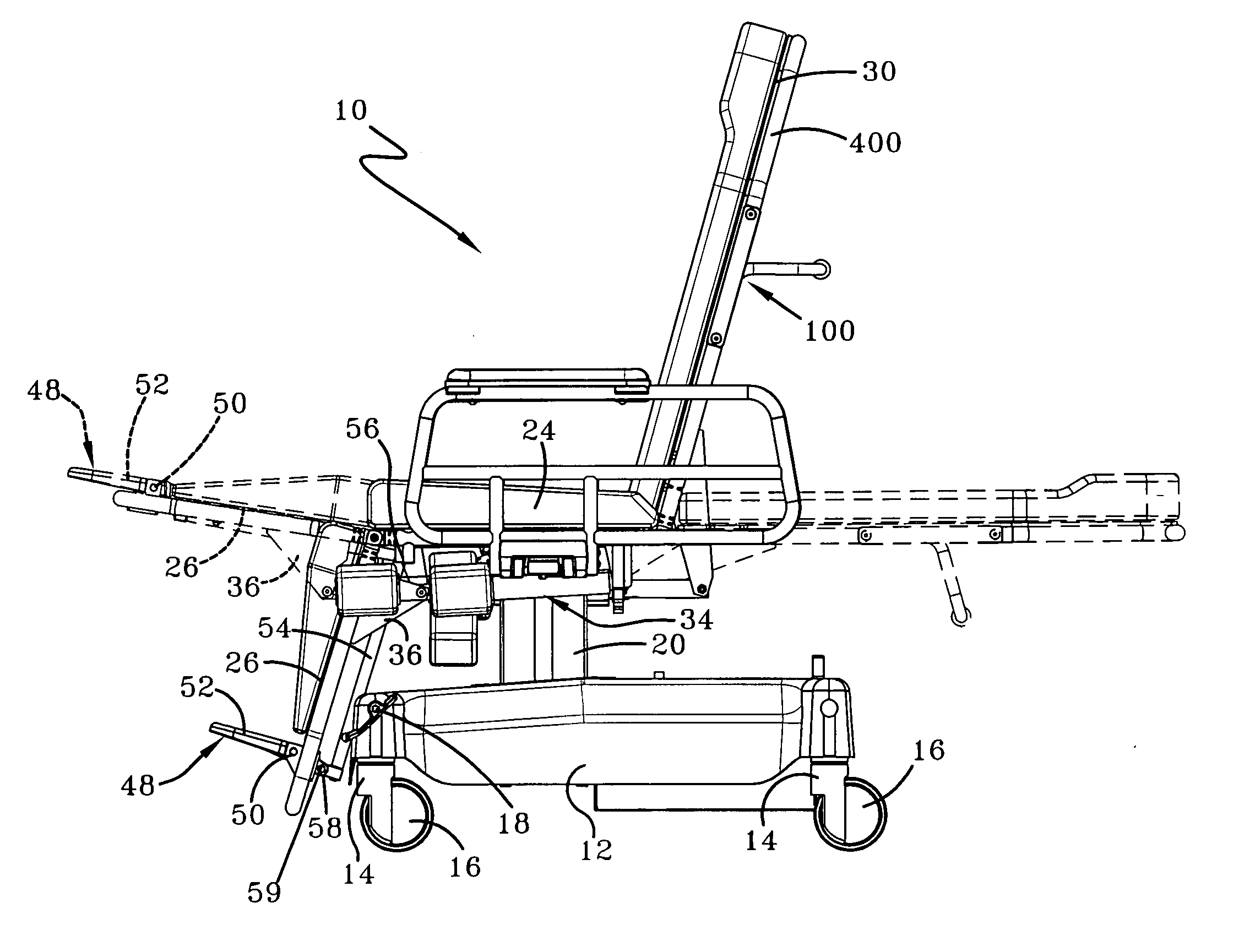 Multi-purpose patient chair