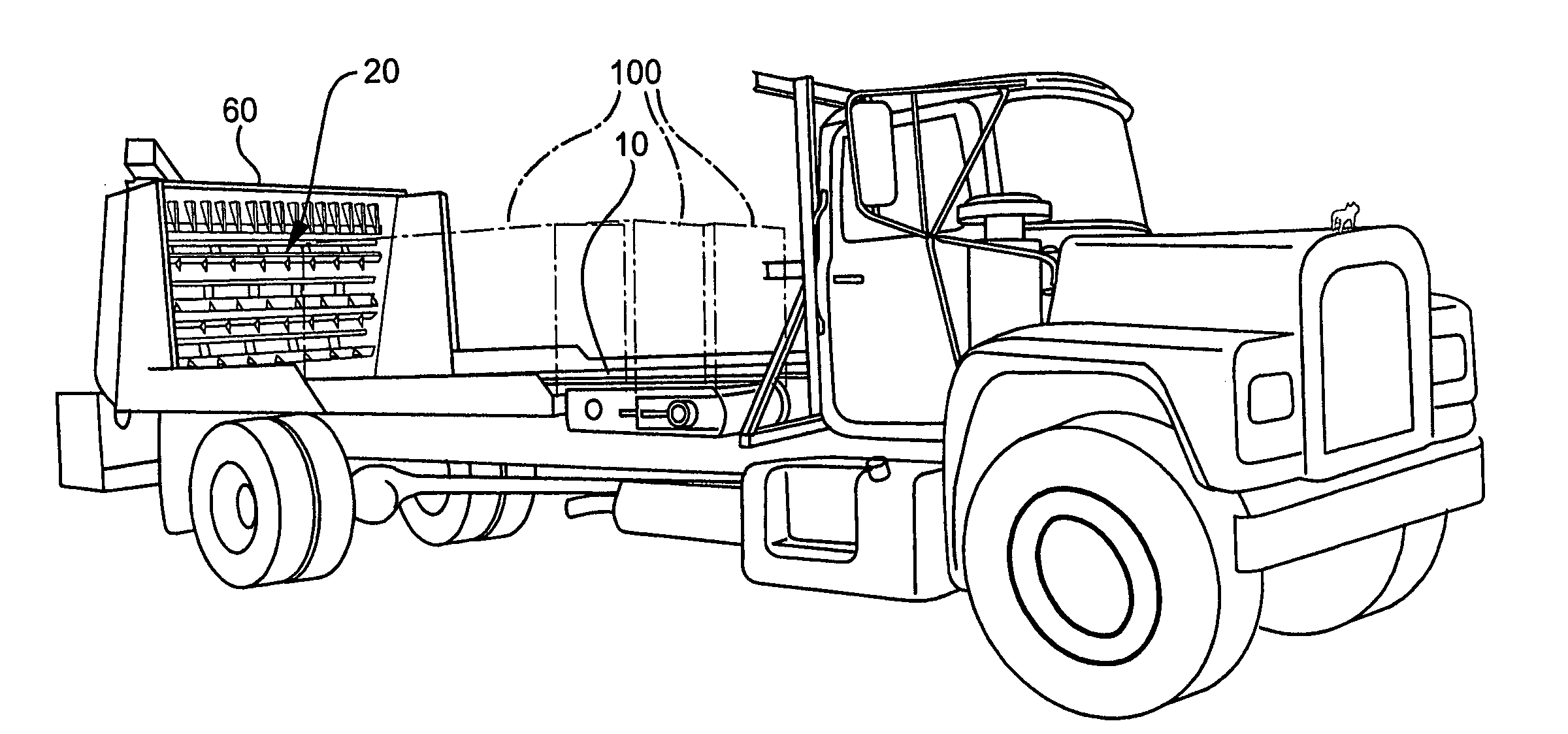 Vegetation shredding and dispersal apparatus