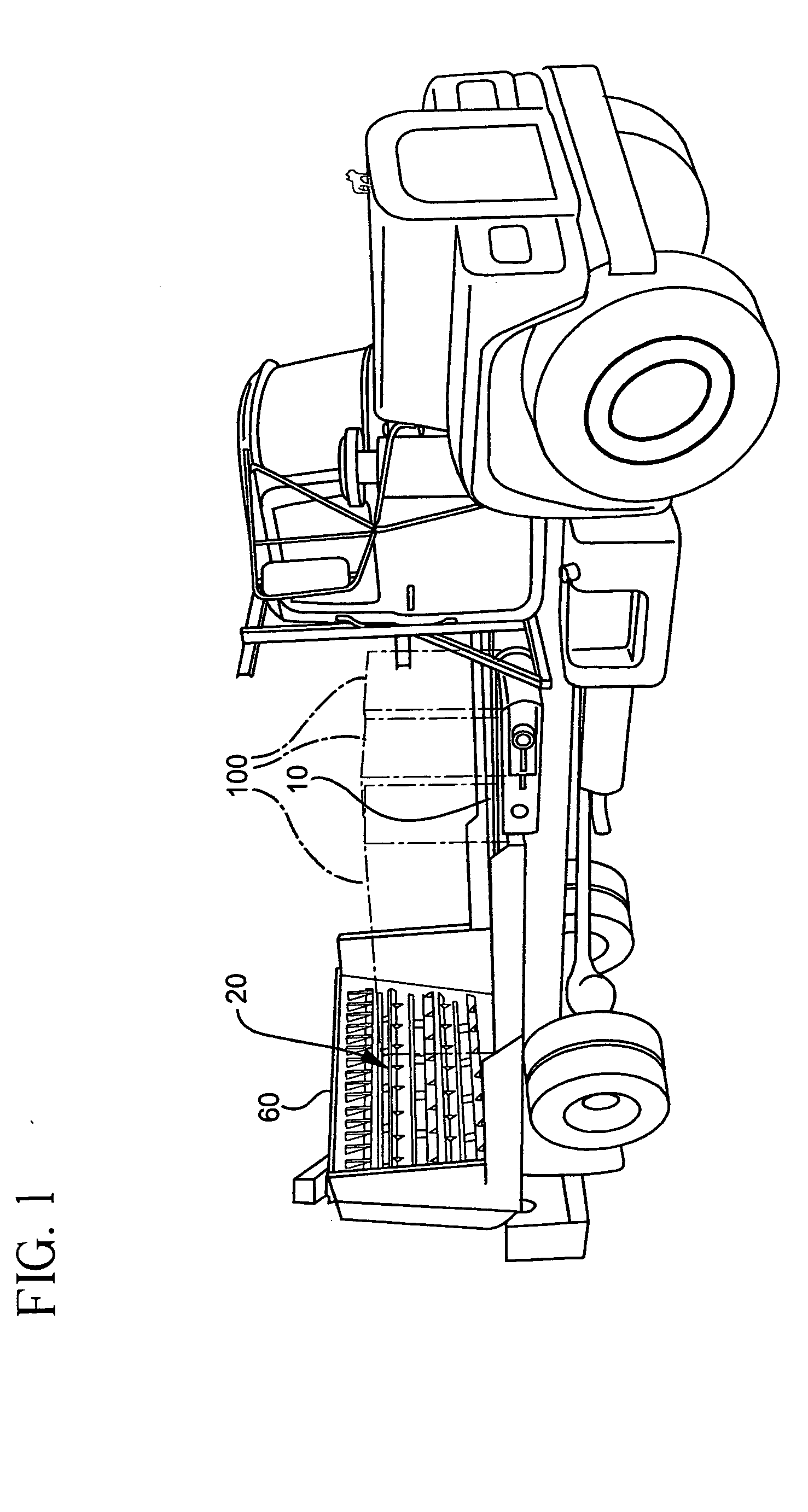 Vegetation shredding and dispersal apparatus