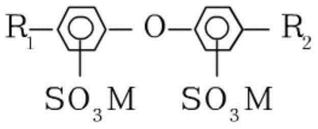 Vesicle oil displacement agent formed from gemini surfactant, and applications of vesicle oil displacement agent in crude oil recovery rate increase