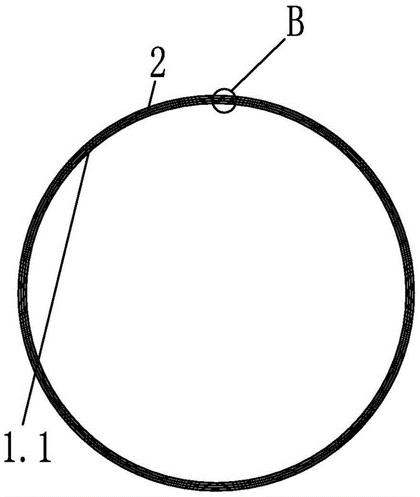 Cryogenic insulation container coating structure and coating method