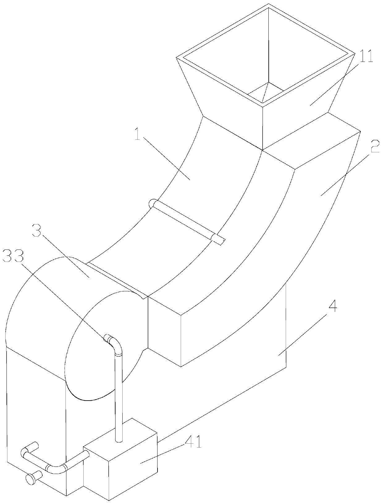 Automobile crushing device for recovering waste automobiles