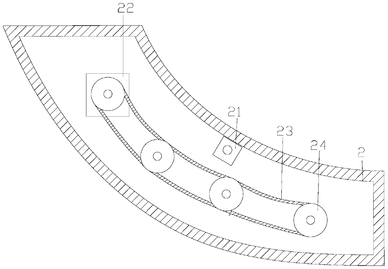 Automobile crushing device for recovering waste automobiles