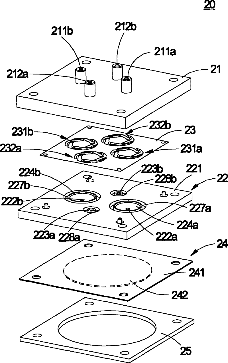 Multiple-sprue fluid conveying appliance