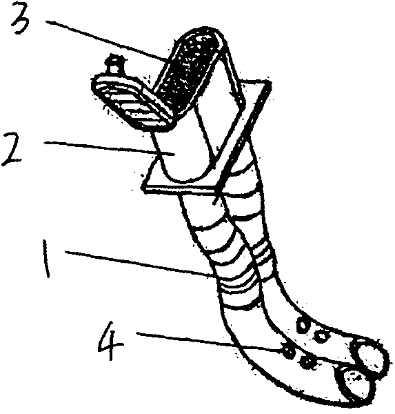 Double cavity type oropharyngeal airway