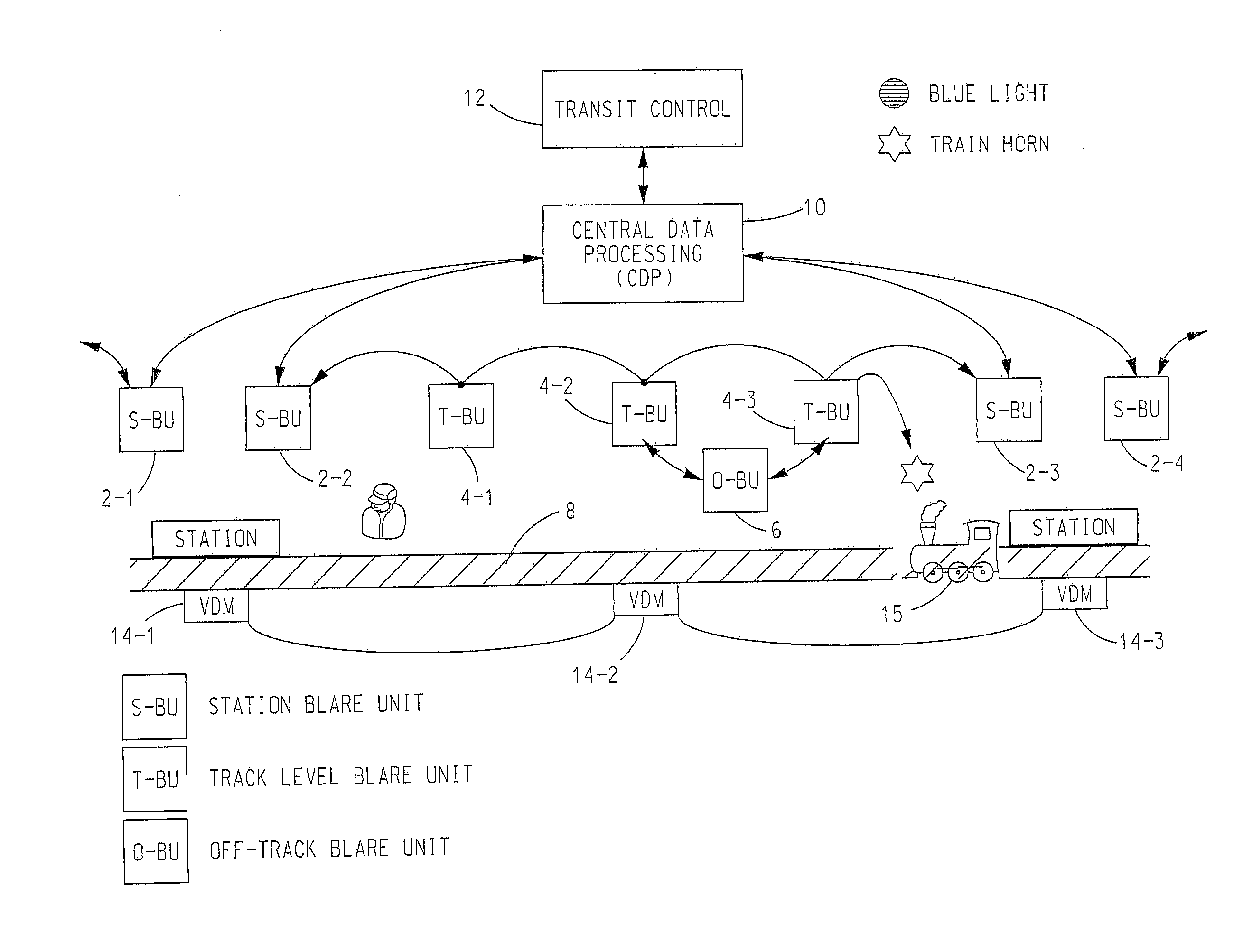 Track worker safety information system and method