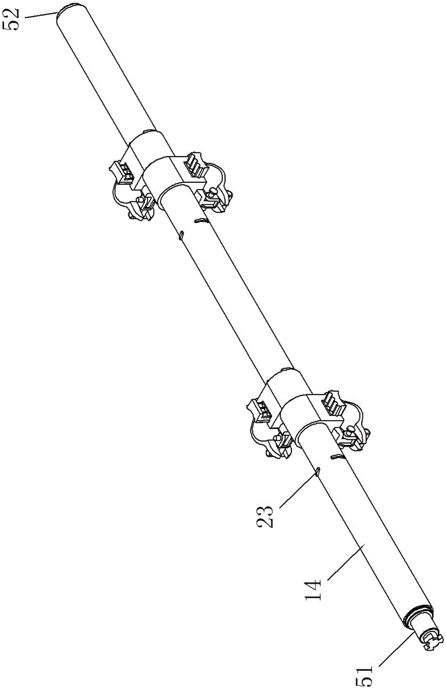 Scaffold upright tube