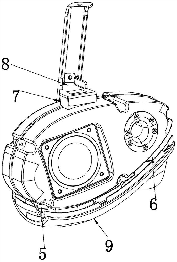 Sound box using silica gel materials for shock insulation