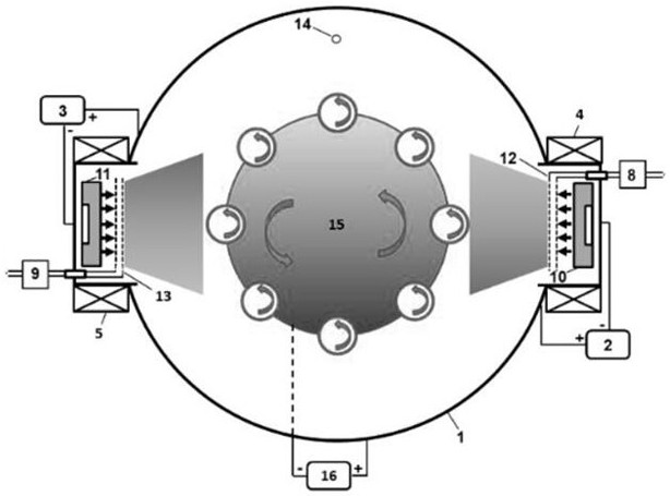 Wear-resistant TiSiCN nano-composite multilayer coating and preparation method thereof