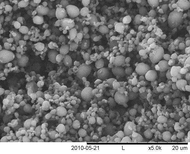 Method adopting supercritical CO2 fluid technology to produce water-soluble medicine controlled-release particles