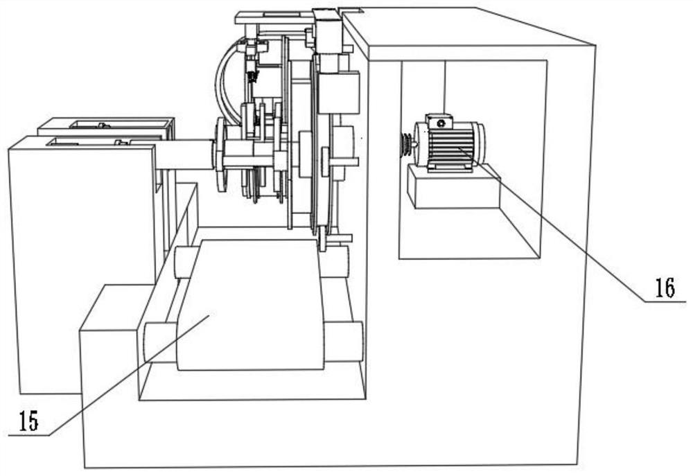 Cable production cutting equipment with automatic feeding and discharging function