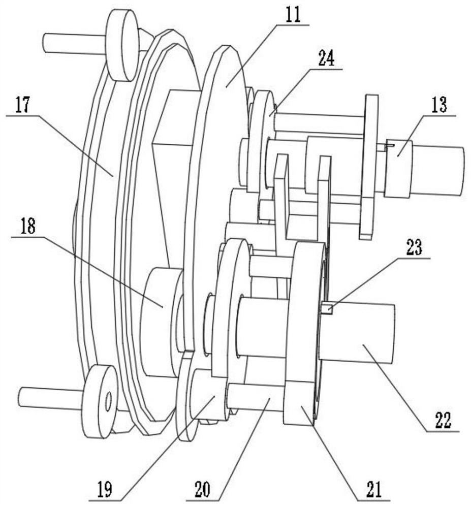 Cable production cutting equipment with automatic feeding and discharging function