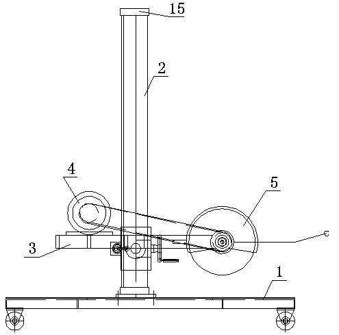 Suspension type grinding machine meeting multi-angle machining requirement