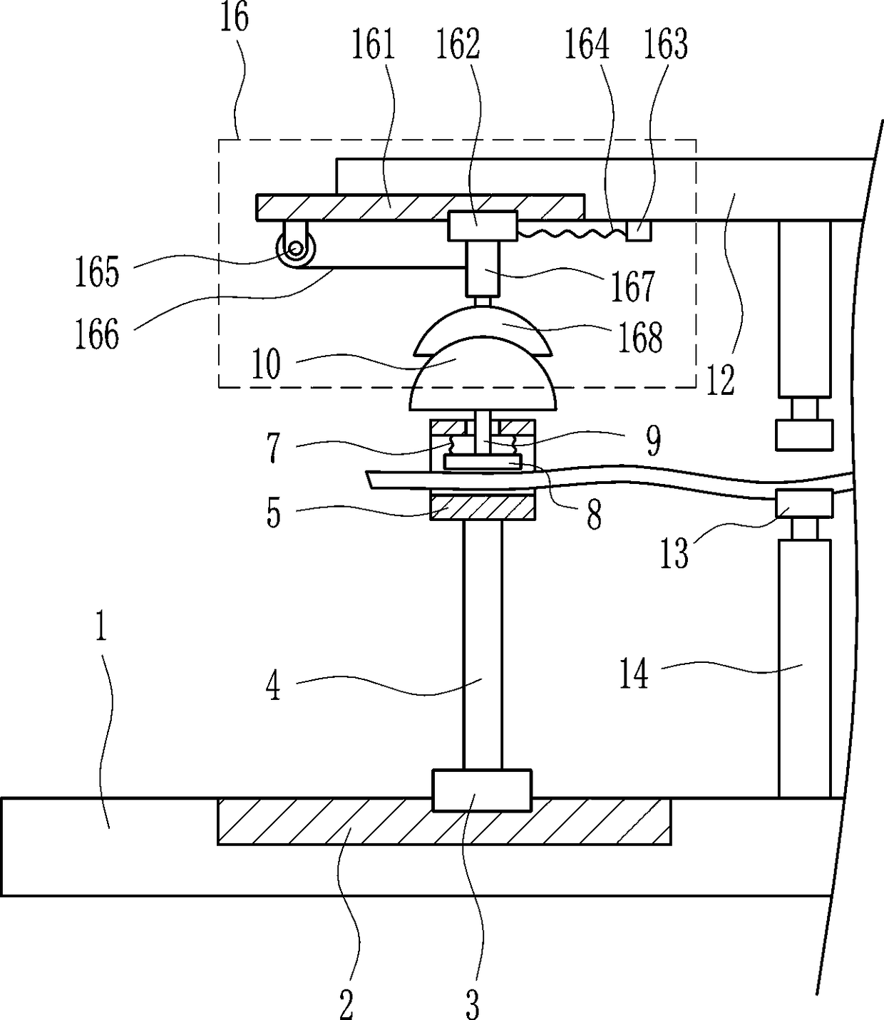 Mechanical peeling equipment for wire recycling