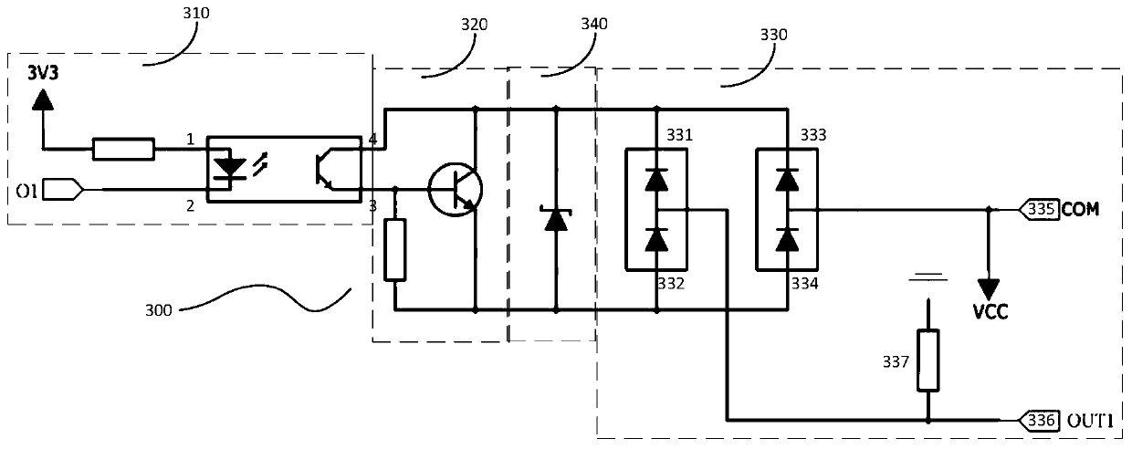 Output circuit and servo driver