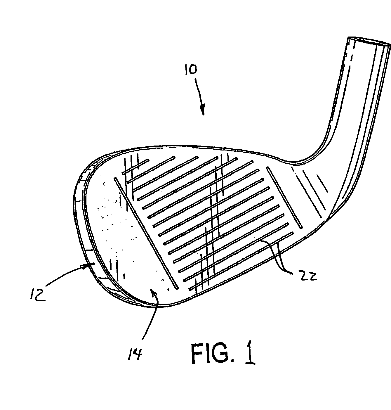 Golf club striking face