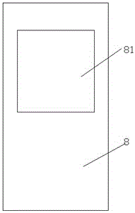 Gunnery training device making gunnery target easy to change