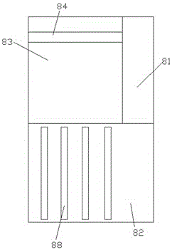 Gunnery training device making gunnery target easy to change