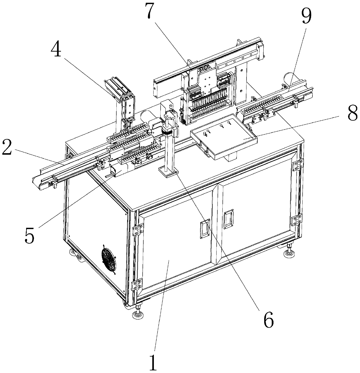 Device suitable for defect detection of mobile-phone flat motors and achievement method thereof