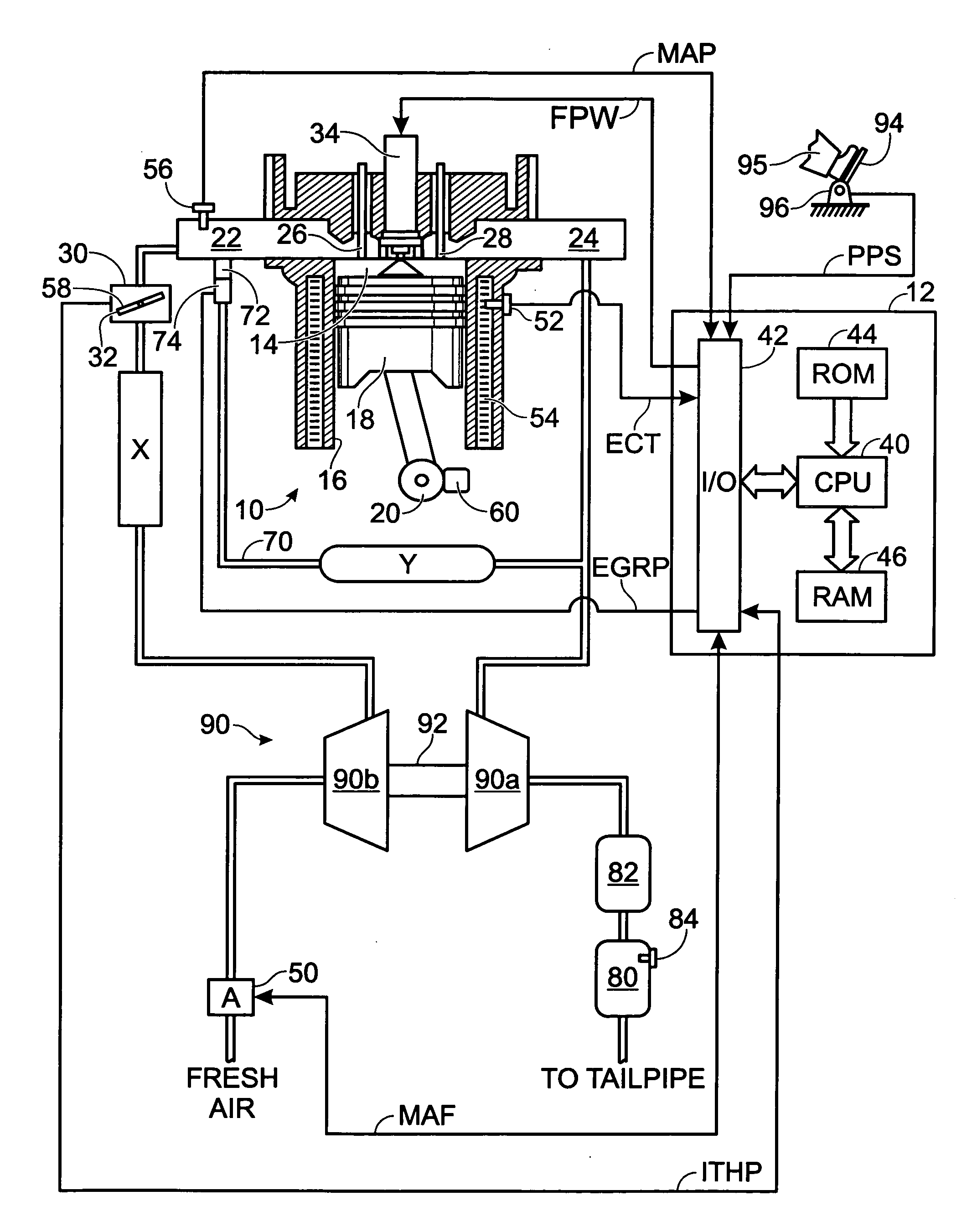 System and method for reducing NOx emissions in an apparatus having a diesel engine