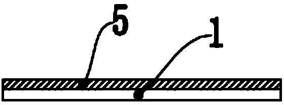 Preparation method of one-step sintered glass-ceramic composite board