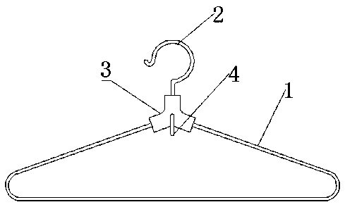 Hanger with side hook