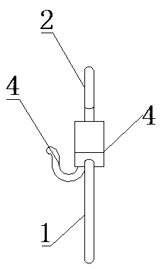 Hanger with side hook