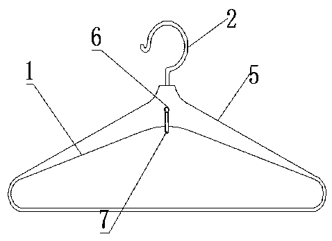 Hanger with side hook