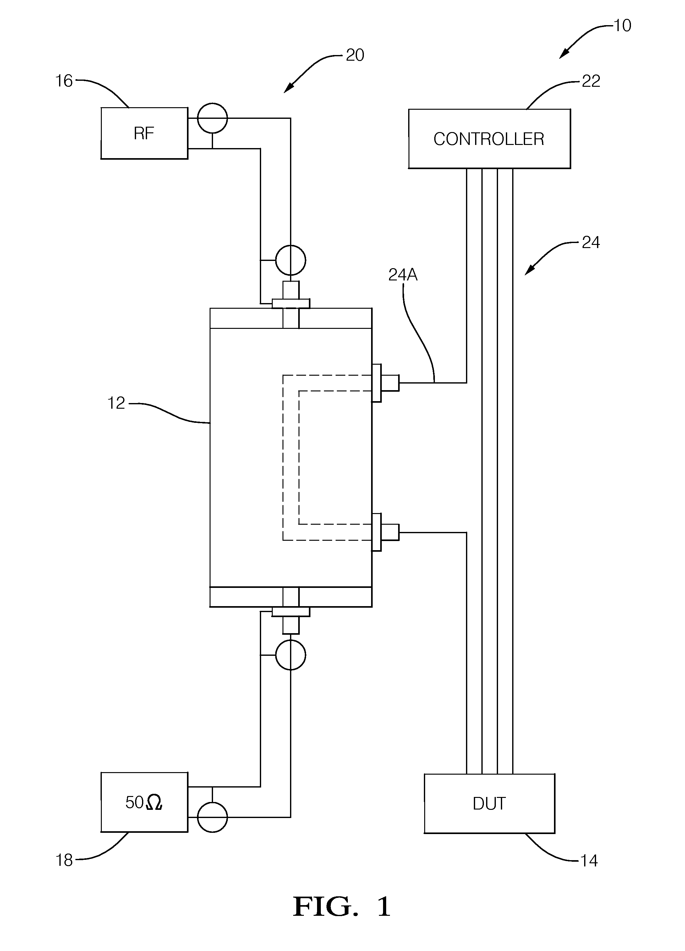 Electromagnetic interference (EMI) test apparatus