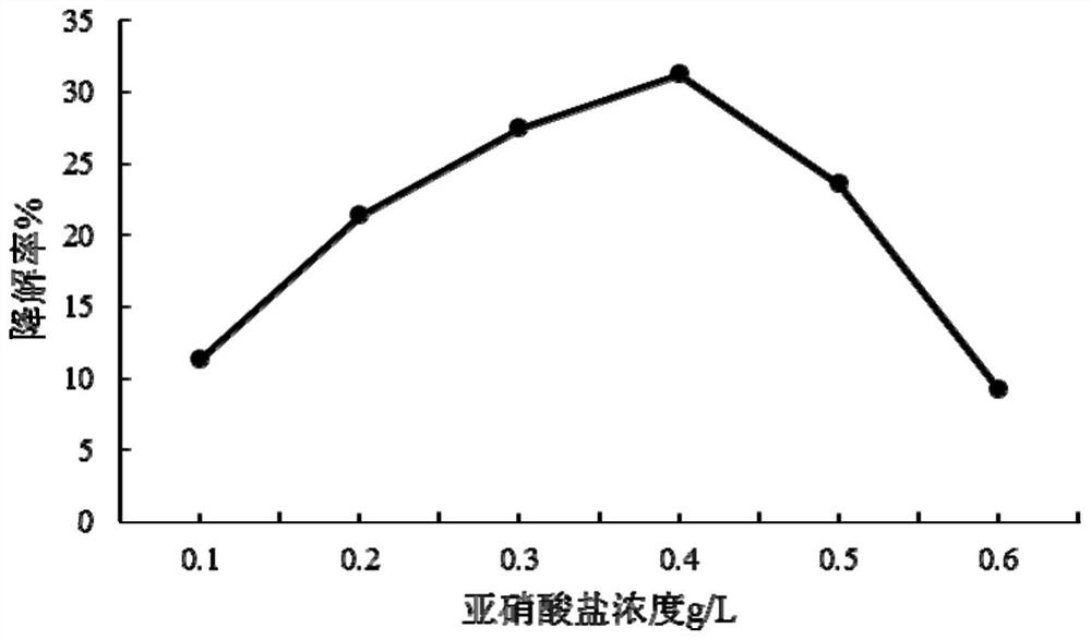 A strain of Lactobacillus plantarum that degrades nitrite and has the ability to inhibit ace