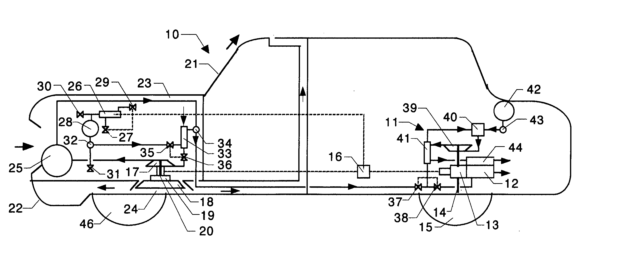 Motor vehicle energy recovery, storage, transfer and consumption system