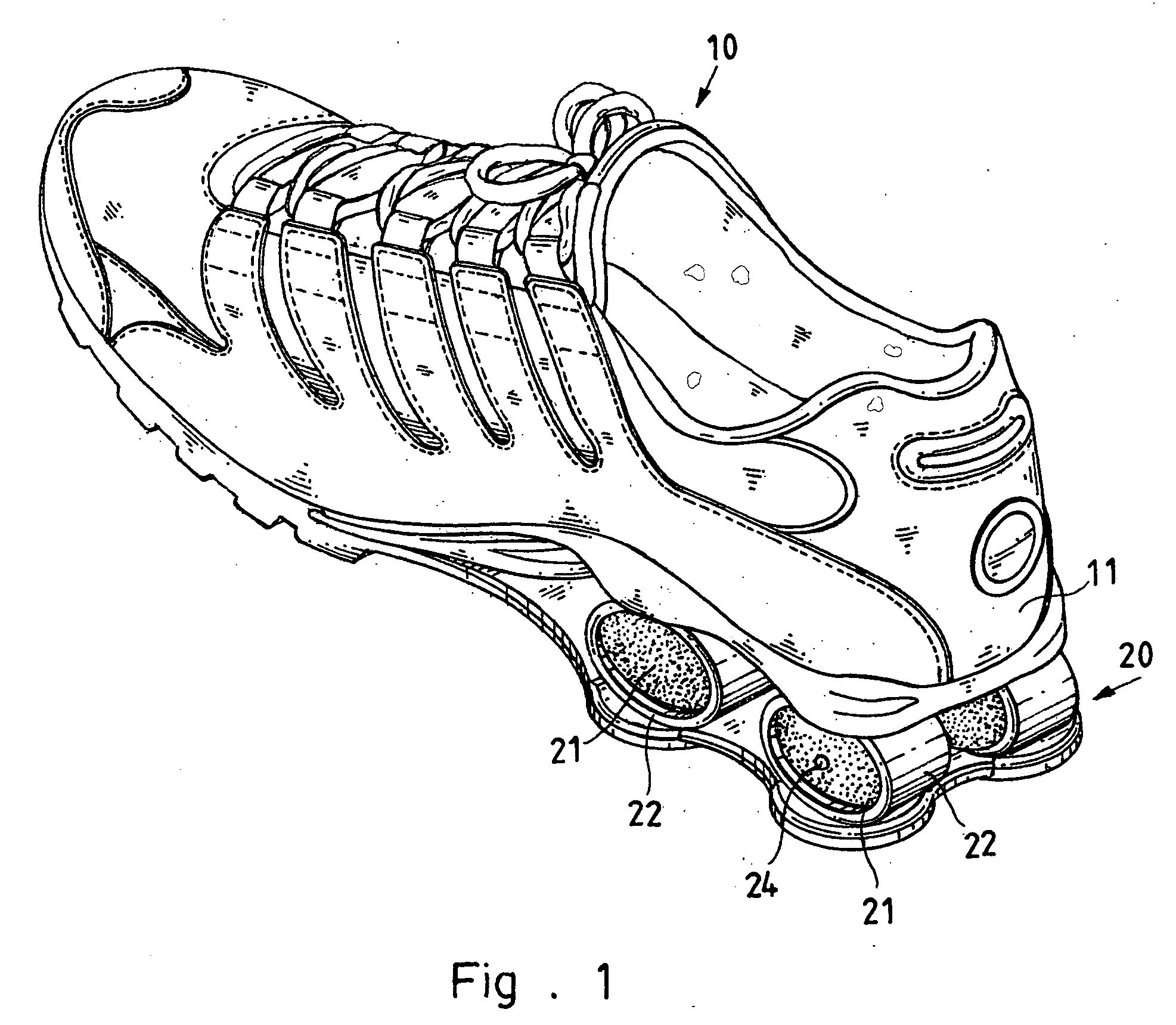 Elastic shoe