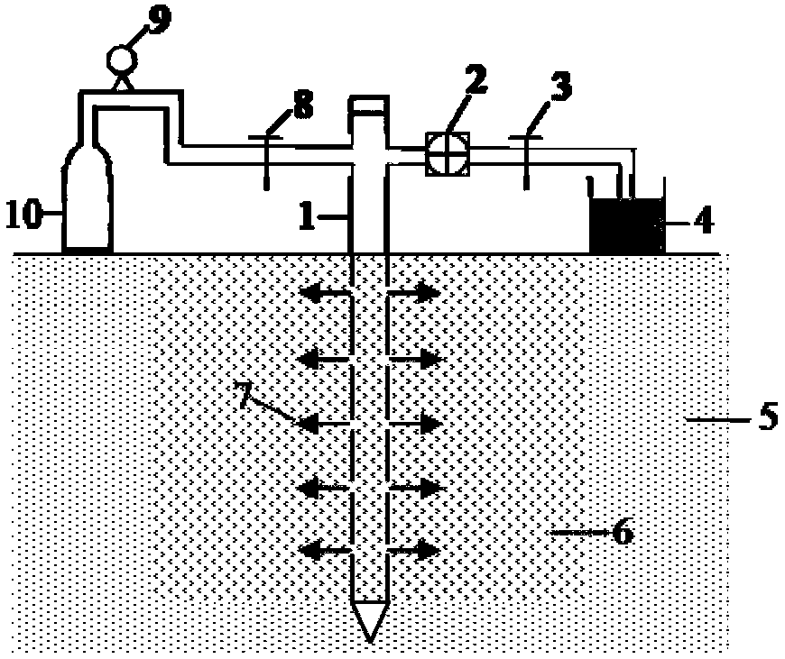 Method for carrying out pressure grouting soil fixation by combining microorganisms with enzyme inhibitor