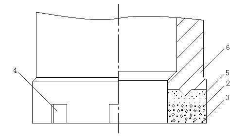 Fabrication method for hot pressing diamond bit with added aluminium oxide hollow balls