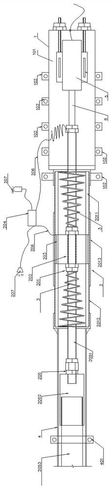 A kind of foundation pit deformation monitoring device