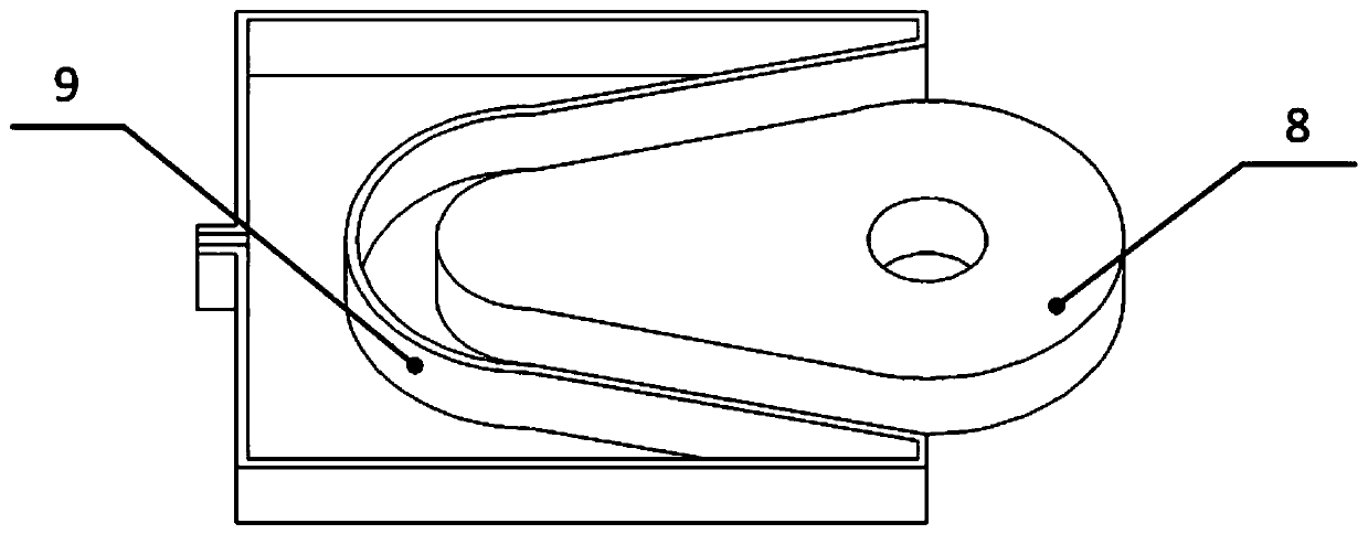 A device and process for thermal processing of camshafts with small batches and multiple specifications