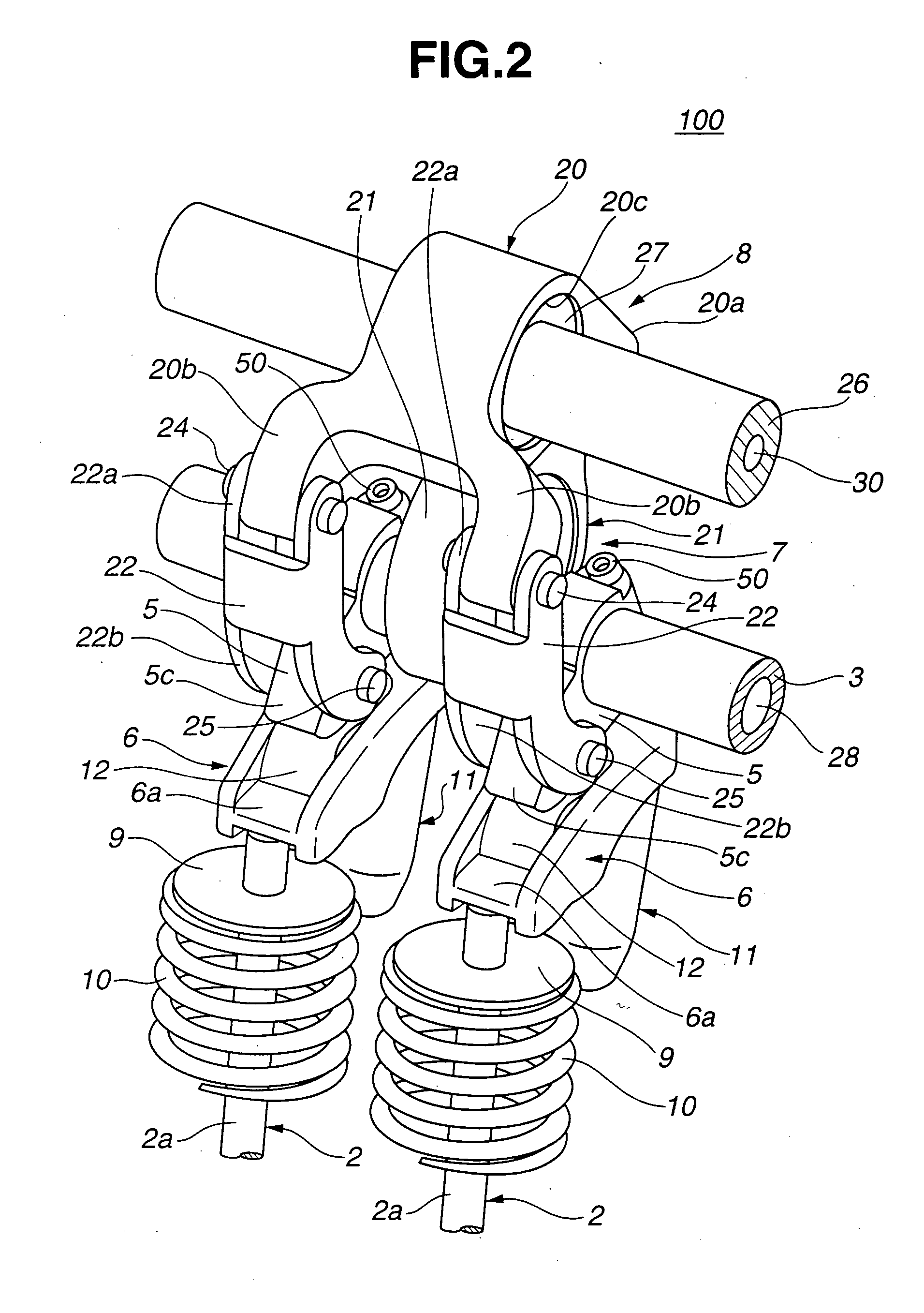 Valve operating mechanism of internal combustion engine