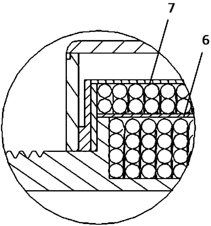 Magnetic induction particle detection device and concentration detection method